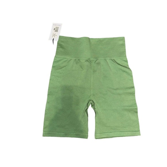 Revolve Weworewhat Sage Green Biker Short Size Small NWT - Picture 3 of 4